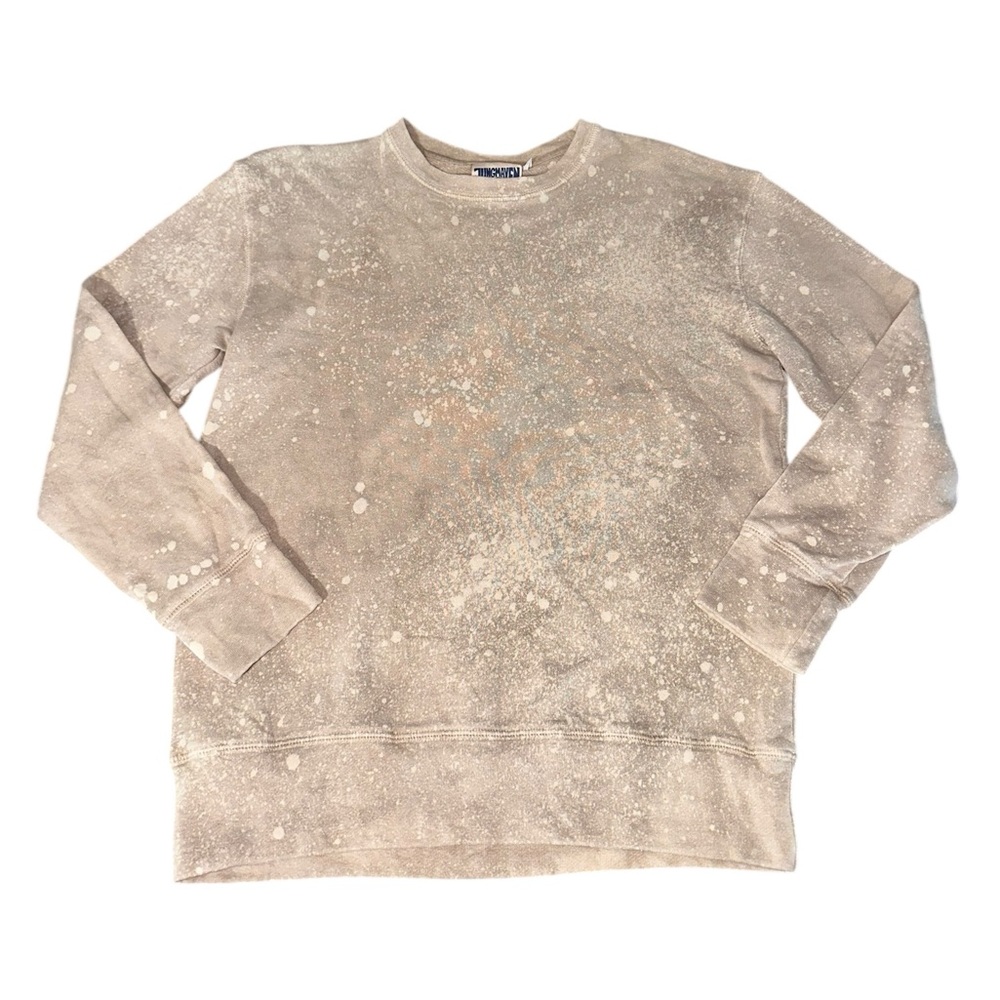 Jungmaven Tan Splatter Sweatshirt